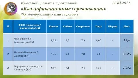 Квалификационные соревнования это