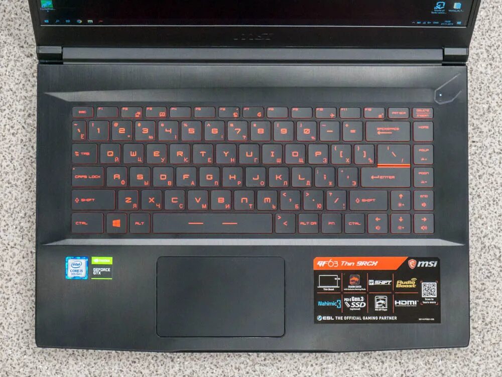 Msi gf63 клавиатура. Игровой ноутбук msi gf63. msi gf63 thin 9rcx. ноутбук msi gf63 thin 9rcx. msi gf63 9rcx.