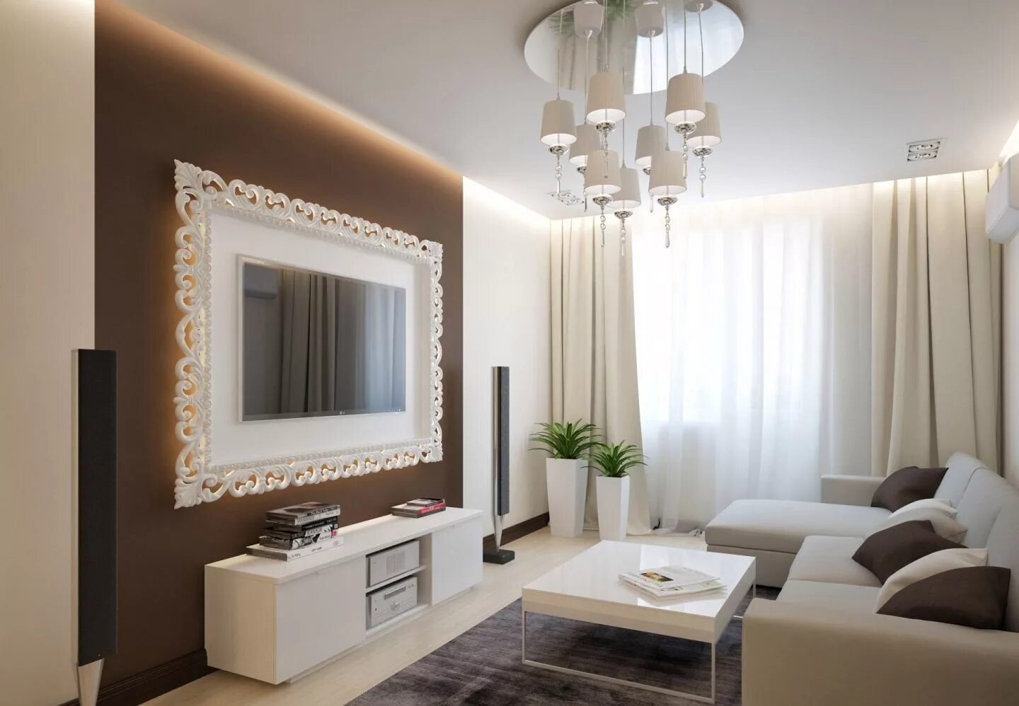 бежевый интерьер гостиной. бежевая гостиная. гостиная в бежевом цвете. интерьер гостиной. гостиная в коричневых тонах.