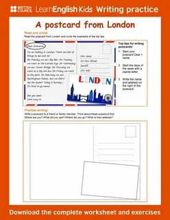 Write a holiday postcard