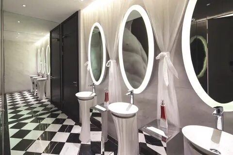 Туалет в ресторане
