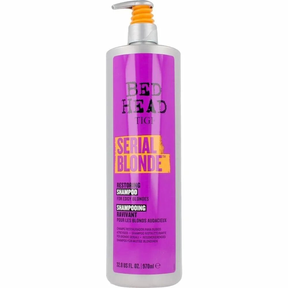 Tigi blonde. Bed head Tigi шампунь для окрашенных волос 970мл.