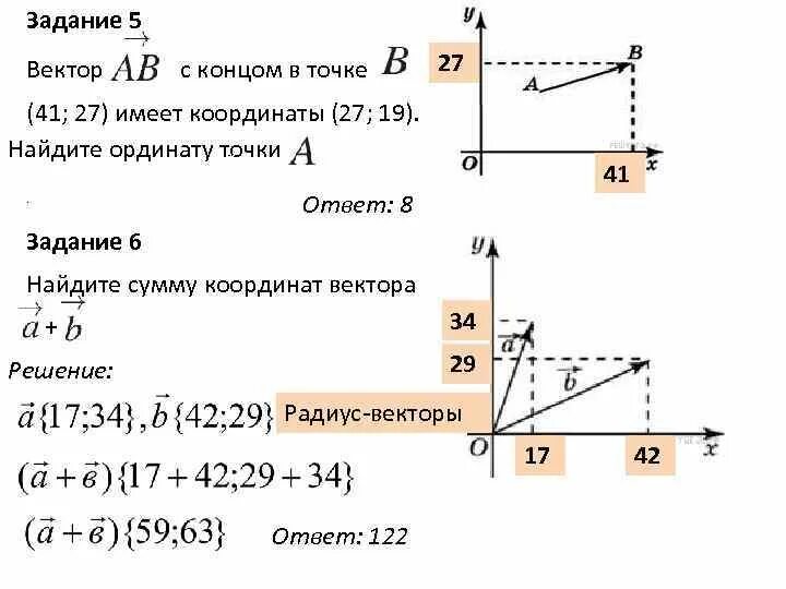 Имеют координаты