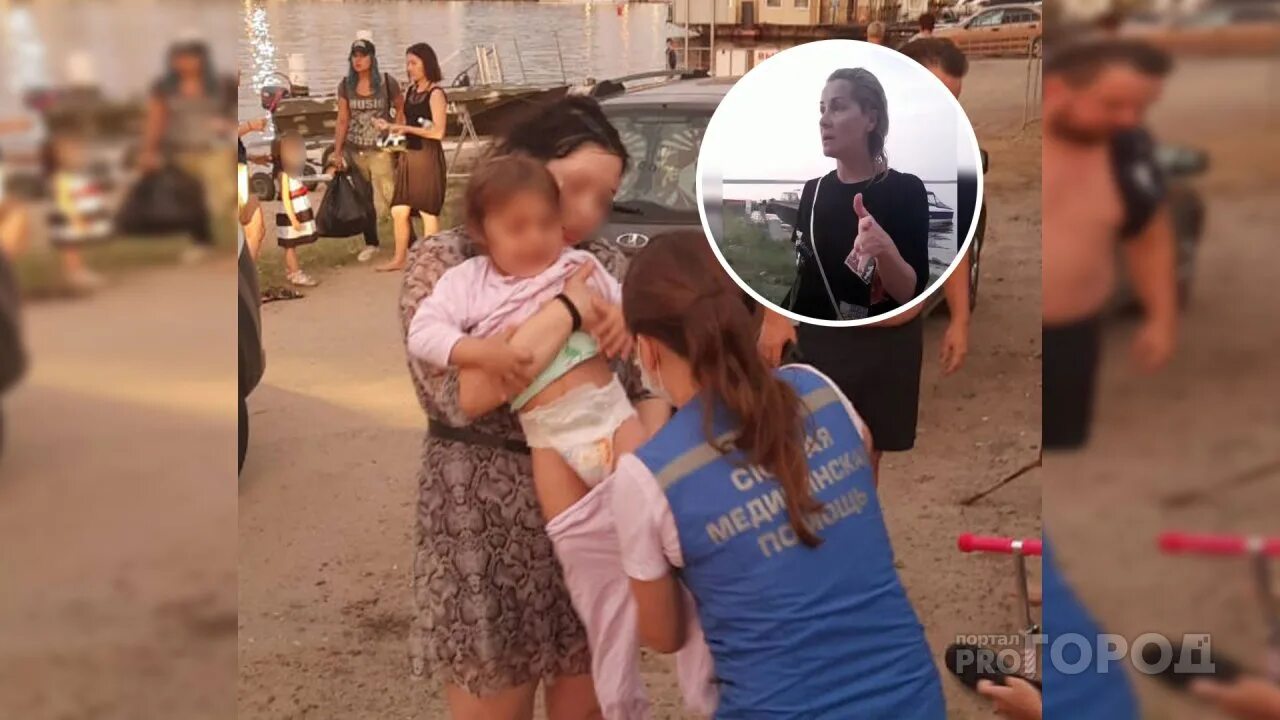 Спас тонущую девочку