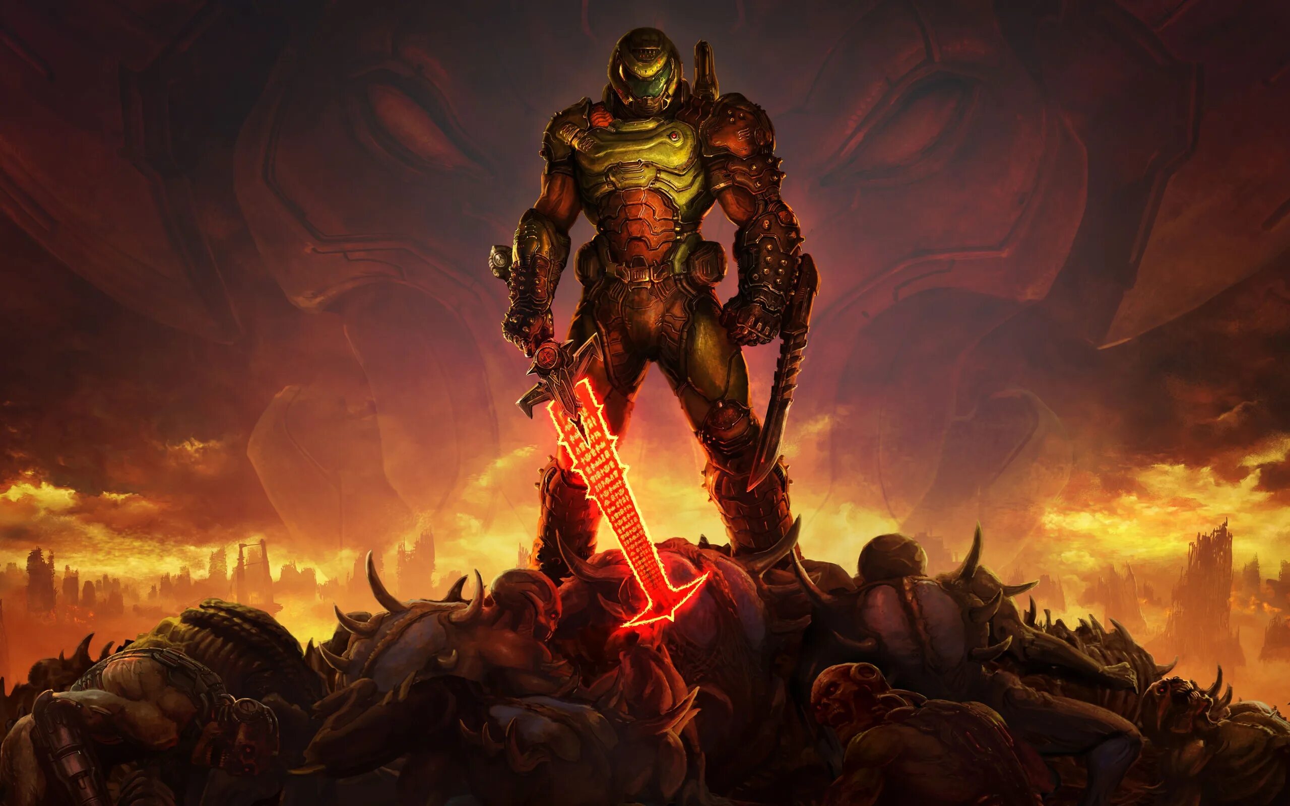 Doom eternal ost the only thing they. Doom eternal думгай.