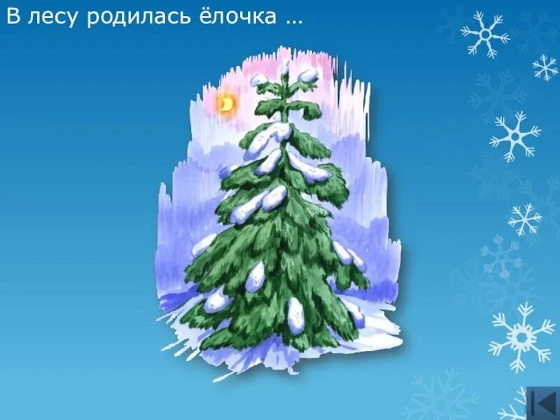 В лесу родилась ёлочка. В лесу родилась ёлочка текси. В лесу родилась елочка в лесу она росла зимой и летом. В лесу родилась елочка в лесу она. В лесу родилась ёлочка.