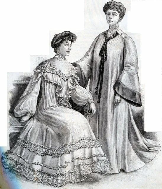 Капот одежда женская 19 века. Одежда 19 века. Капот одежда женская. Домашняя одежда 19 века женская.