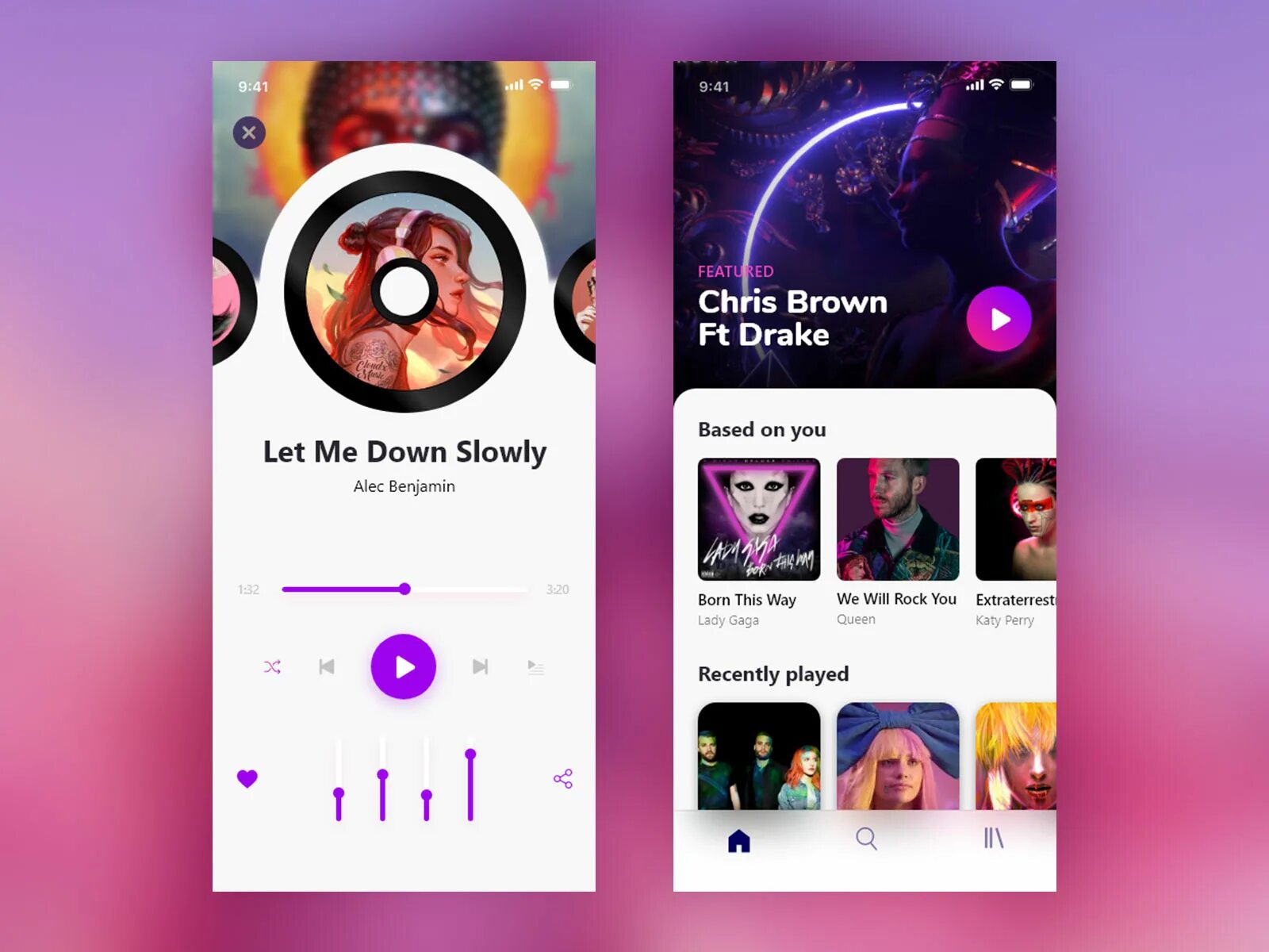 Music player apps
