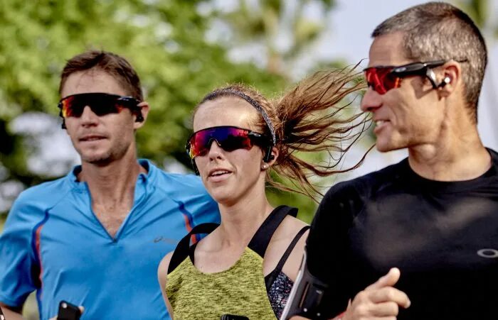 Running glass