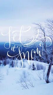 It snow yesterday