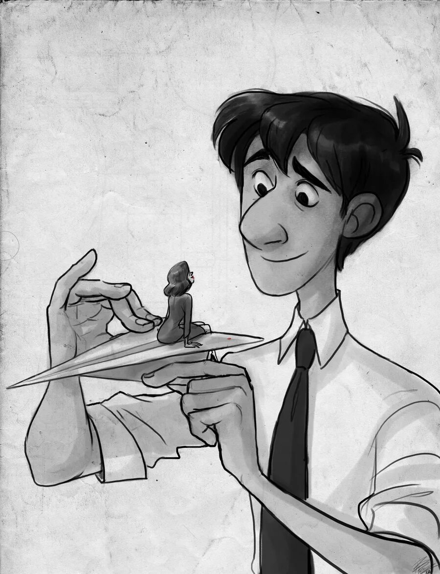 Paperman. Paperman 2012. Paperman Disney. Paperman Дисней. Paperman персонажи.