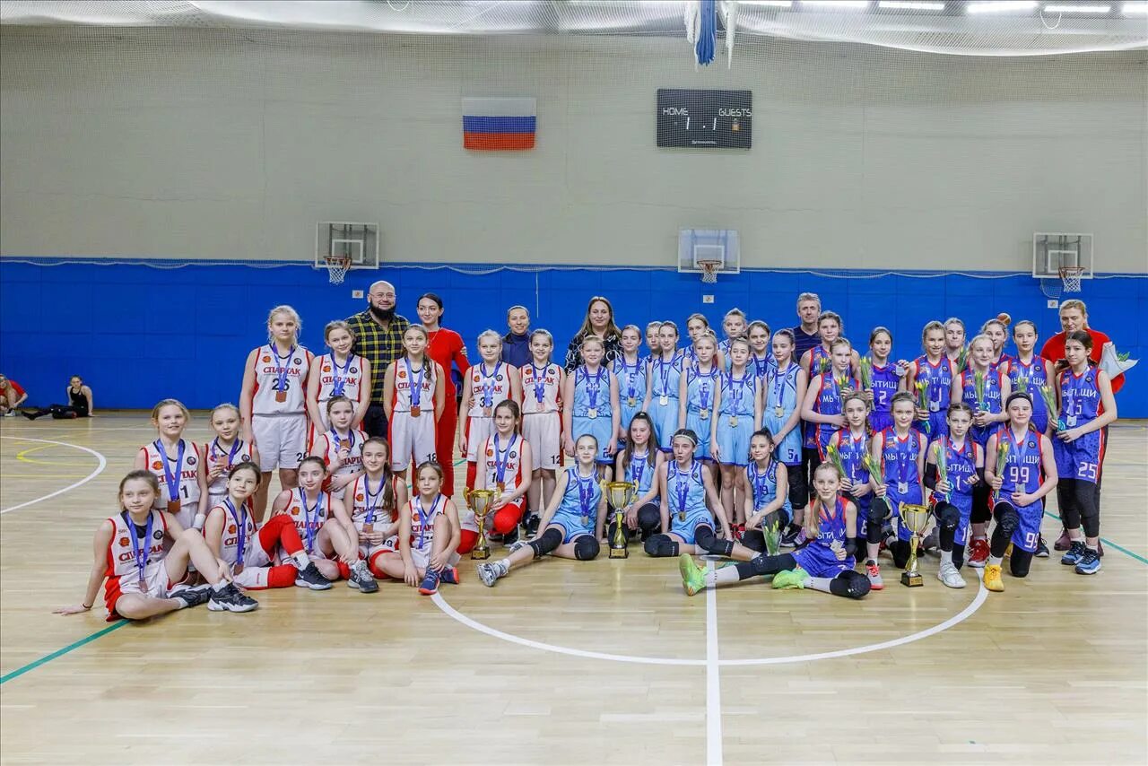 Рфб 2009. Баскетбольная команда девочек 2009 года.