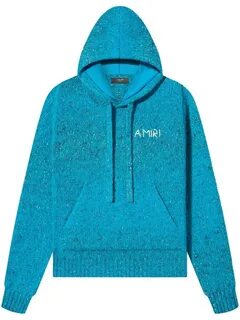 Blue amiri hoodie