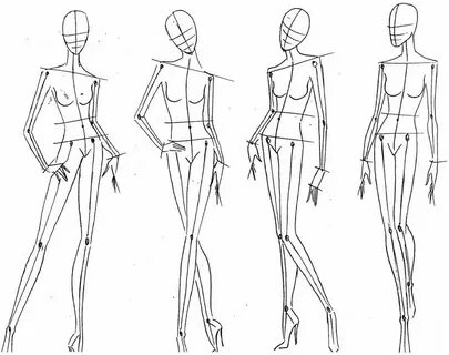 Как рисовать эскизы одежды