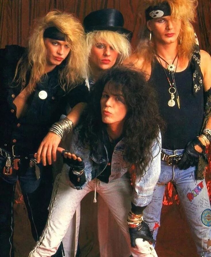 Группа Poison. Пойсон рок группа. Glam Rock группы 80. Glam Metal группы.