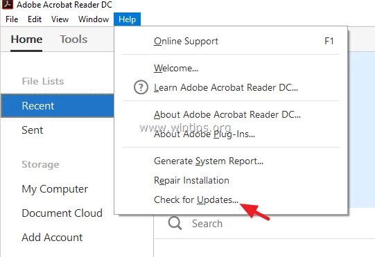 Как убрать adobe reader. Adobe acrobat update needed. как включить настройки акробат на компьютер.