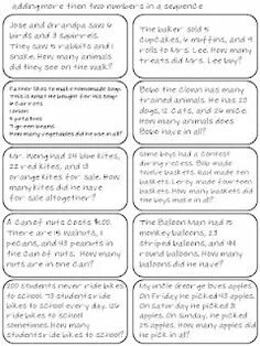 Problem cards