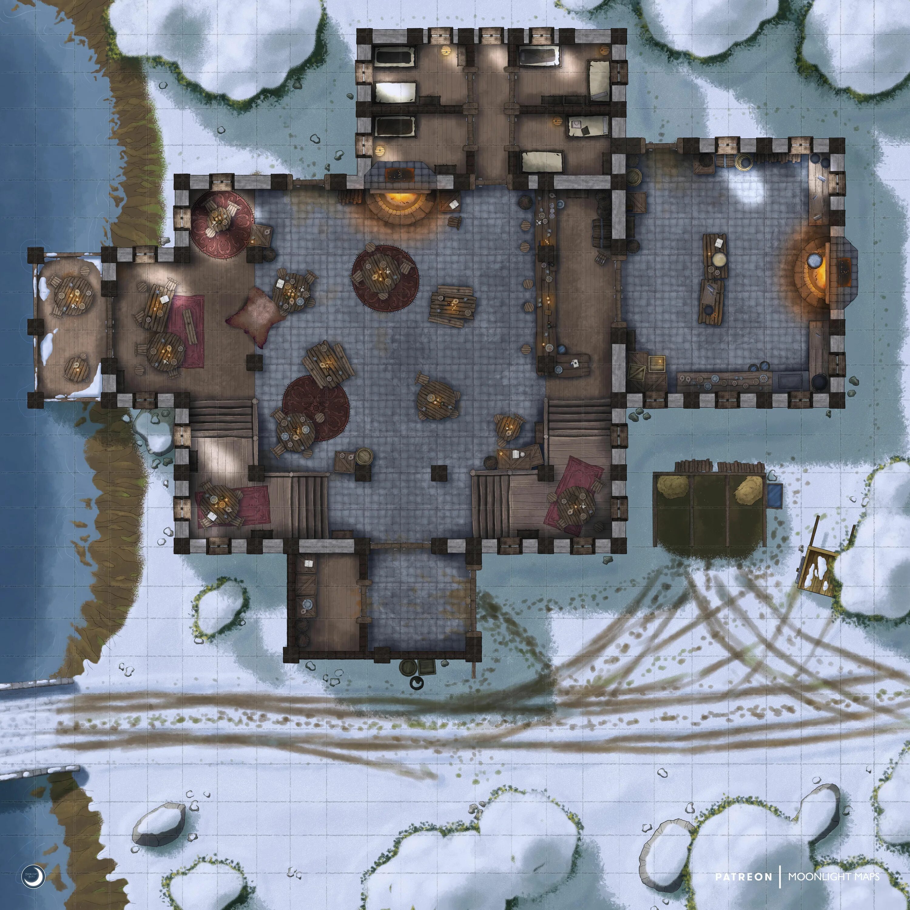 Мод dungeon and taverns 1.20 1