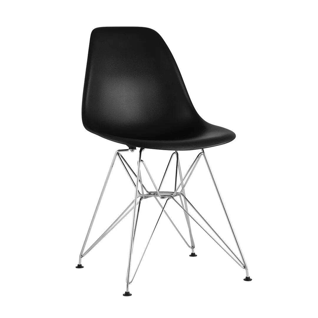 Черный хром стул. Стул Signal tim, черный. Стул ESF pm073 черный. Стул Eames DSR, чёрный. Стул TETCHAIR Tulip Iron Chair.