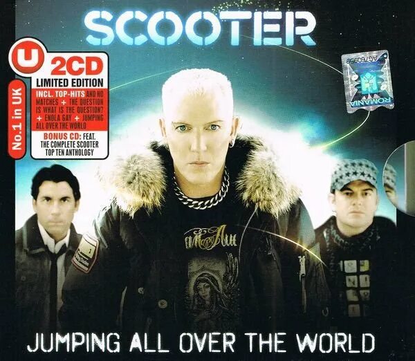 Scooter jumping all over the World 2007. Scooter jumping all over the World обложка. Джамп скутер. Scooter CD.