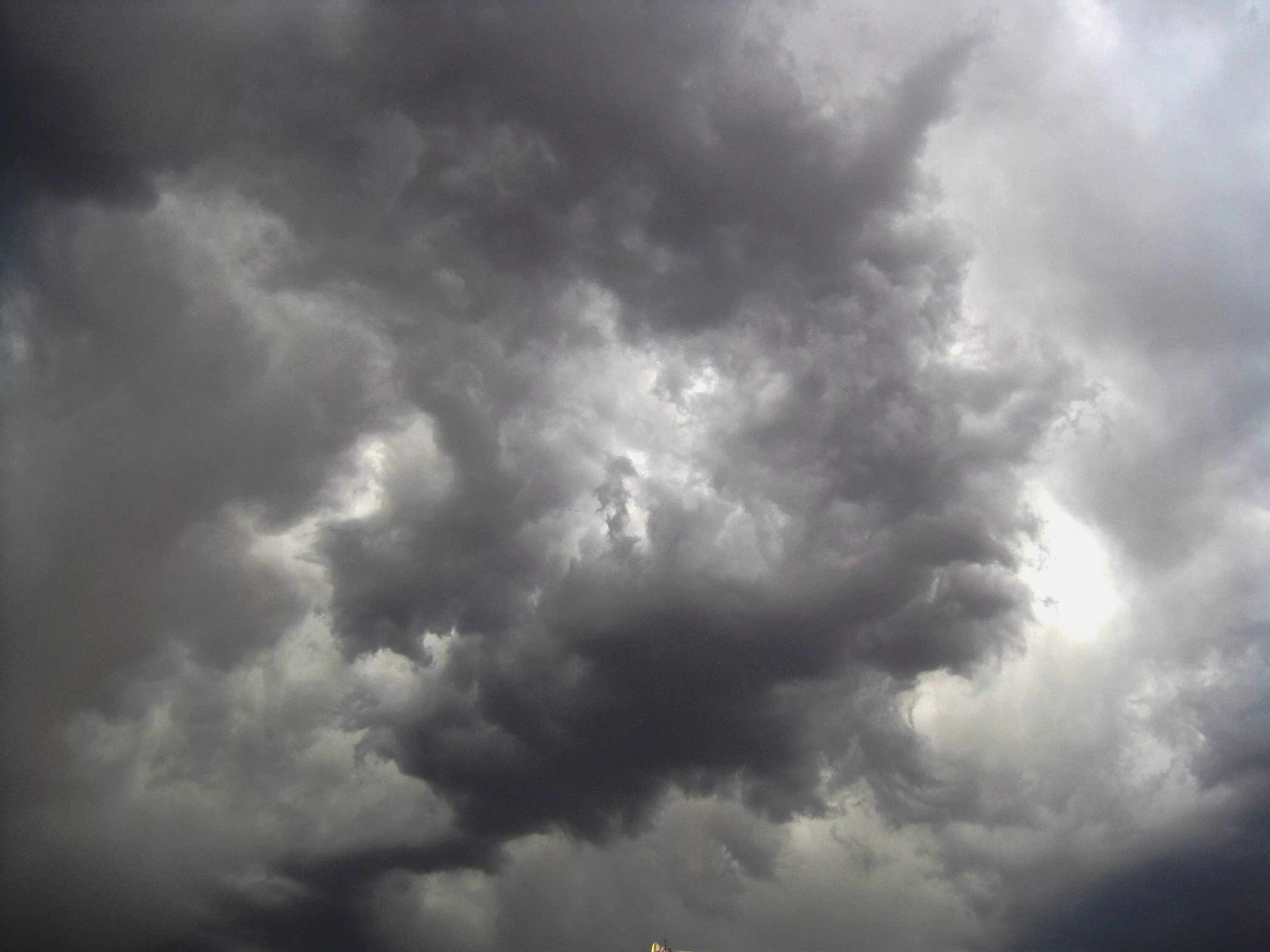 And the sky is grey