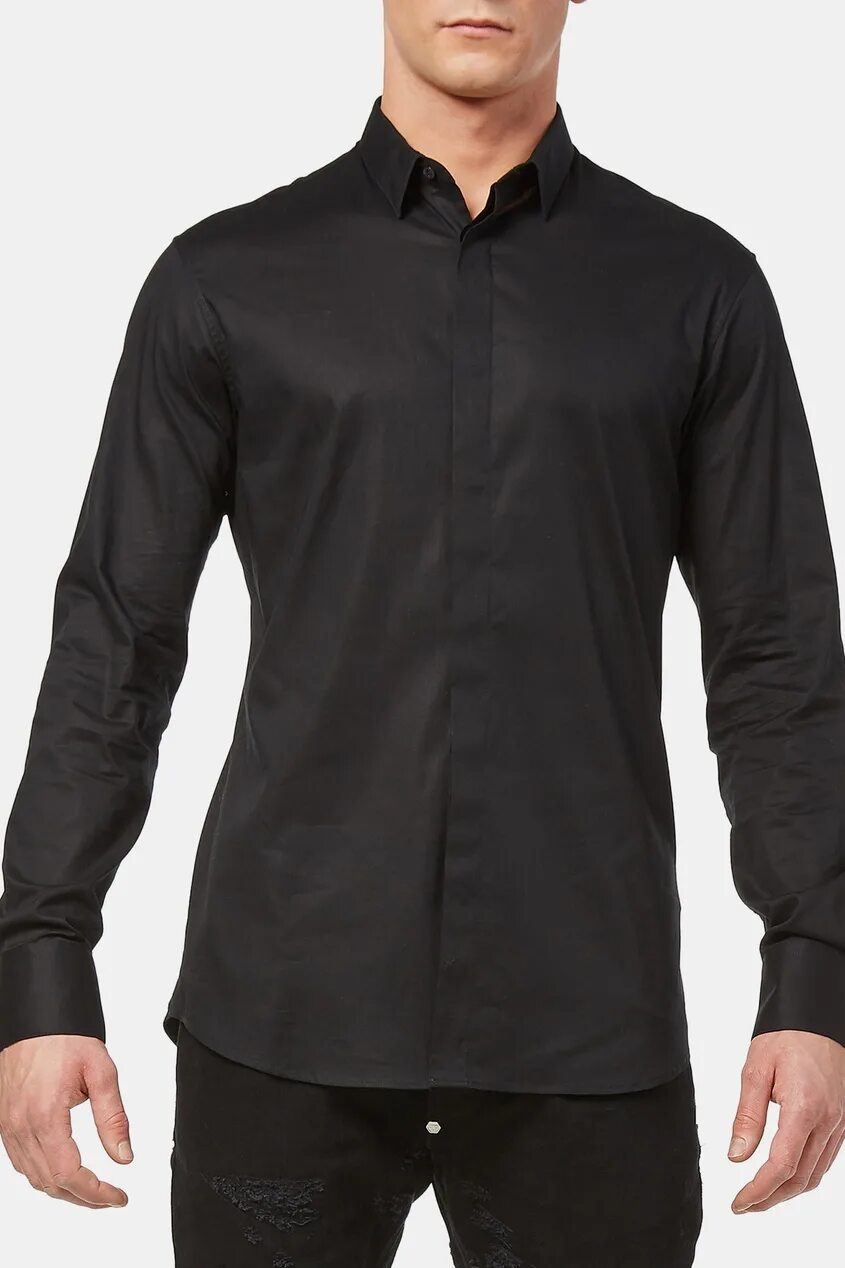 Черная рубашка. Philipp plein рубашка черная. Platin Portofino чёрная рубашка. Черная рубаха. Черная рубашка с отделкой.