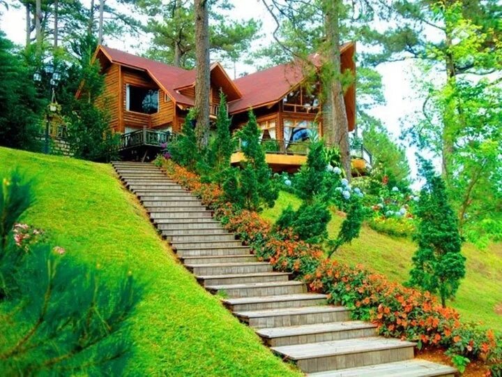 Ландшафтный дизайн территории частного дома пошаговое руководство House styles