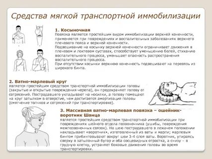 Иммобилизация шейного отдела позвоночника