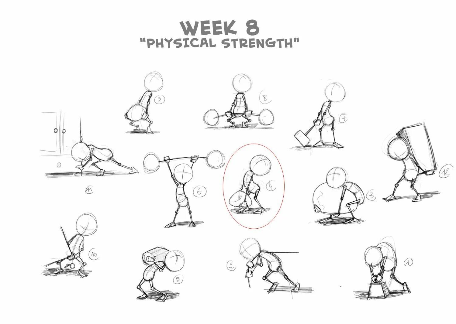 Week рисунок. Наброски рисунка мистера биста. Physical strength Art. Animation Mentor.