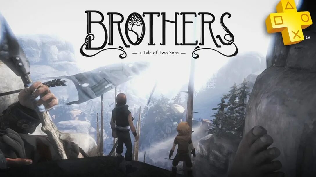 Two brothers ps4. Brothers игра. Two brothers игра. Brothers a Tale of two sons логотип. Игра про двух братьев.