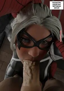 Black Cat 2099 BBC - Witness this Interracial Porn with Felicia Hardy and A Big Black Cock