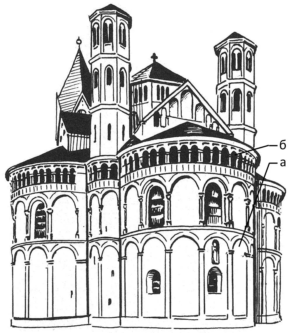 Лимбургский собор план. Здание в романском стиле рисунок. Романский замок собор рисунок. Фасад здания в романском стиле. Романский стиль в архитектуре средневековья карандашом.
