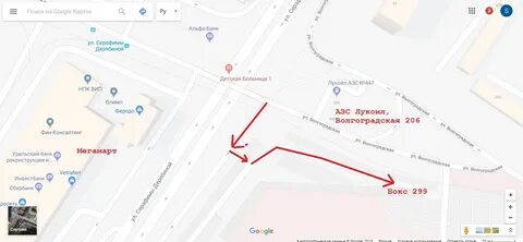 Карта екатеринбурга серафимы дерябиной