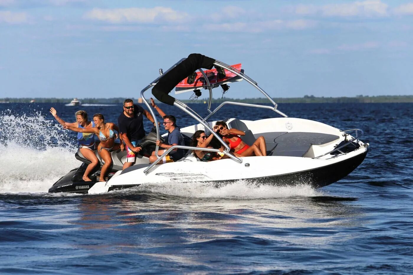 Лодка wave. Sealver wave boat. лодка wave-500. лодка для гидроцикла. катер для гидроцикла.