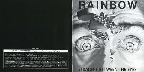 Between the eyes