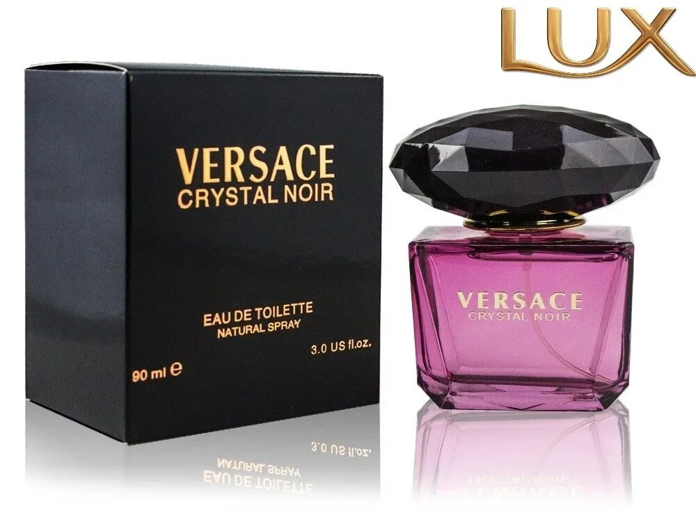 Versace Crystal Noir (Парфюм Версаче) - 90 мл.. Versace - Crystal Noir EDT 90ml. Духи Версаче женские Кристалл Ноир. Духи Версаче женские Crystal Noir.