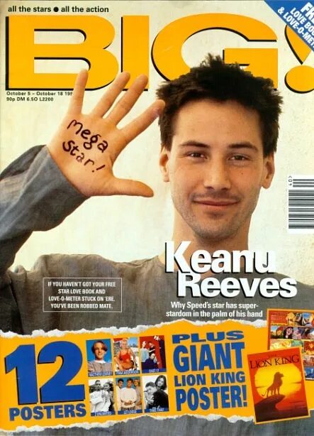 Keanu Reeves Magazine Cover. Big журнал. Журнал big Life. Huge Magazine.