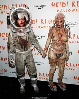 Slideshow heidi klum halloween nude.