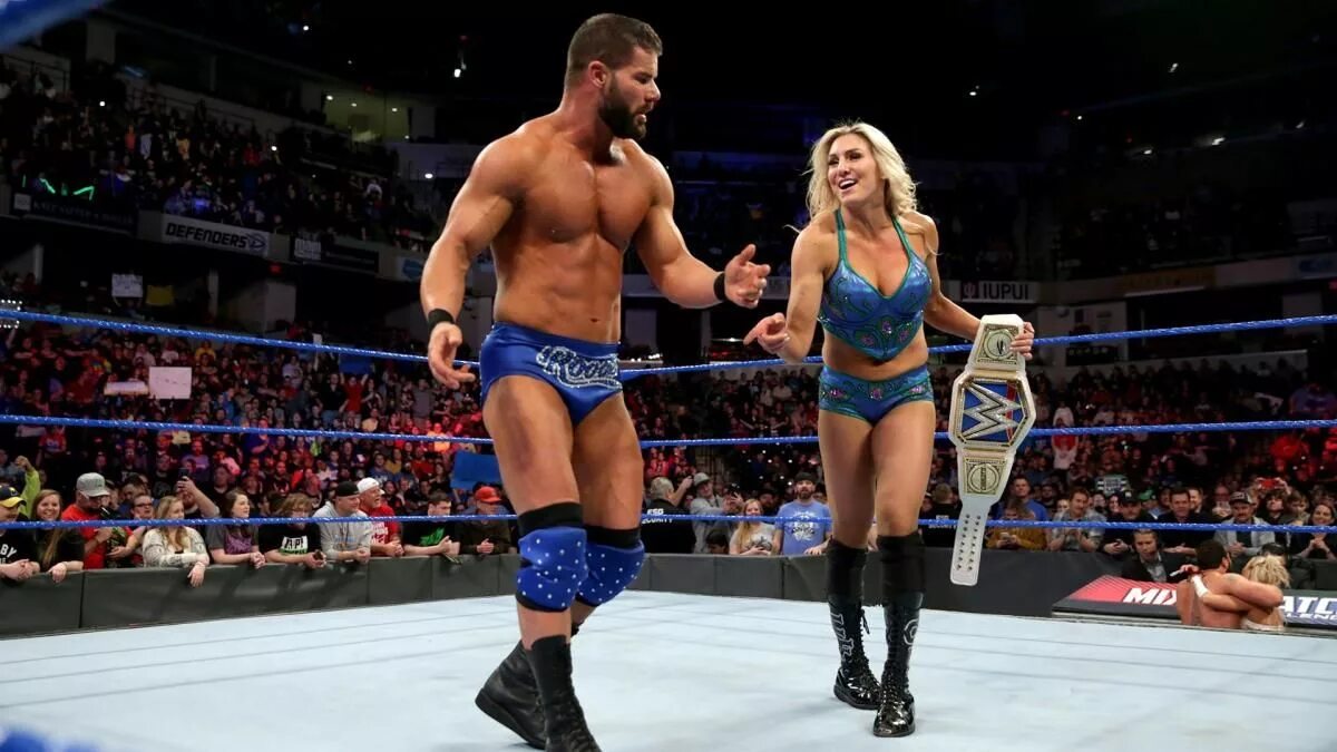 Charlotte Bobby Roode. WWE Rusev Charlotte. Robert Roode TNA. Mixed matches undrwtr