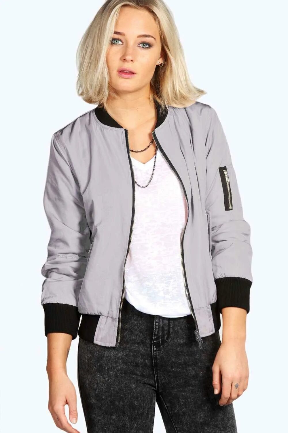 бомбер женский серый. серый бомбер. стеганый бомбер. серый бомбер женский. Mila nova куртки ветровки за 50.