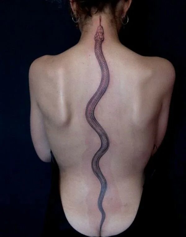 Тату со змеями. Тату змея на спине у девушки. Тату змея на спине. Тату змея для девушек. Тату змея на спине.