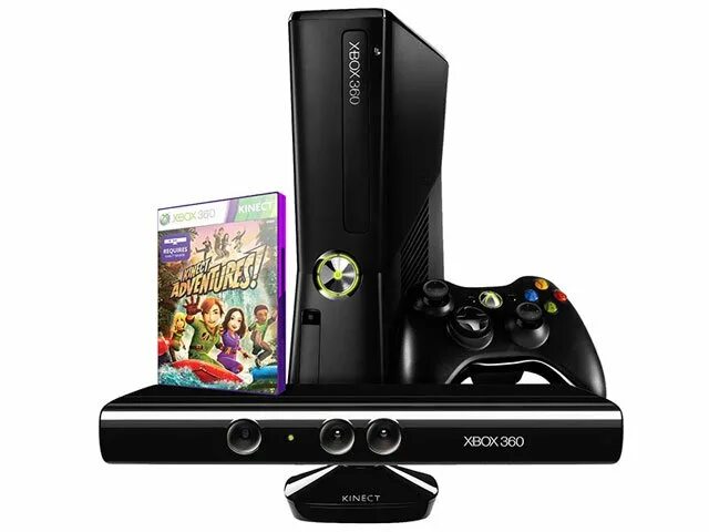 Приставка для телевизора ребенку. Xbox 360 Slim камера. Xbox 360 Kinect комплектация. Xbox 360 2 джойстика кинект. Xbox 360 Slim эксклюзив.