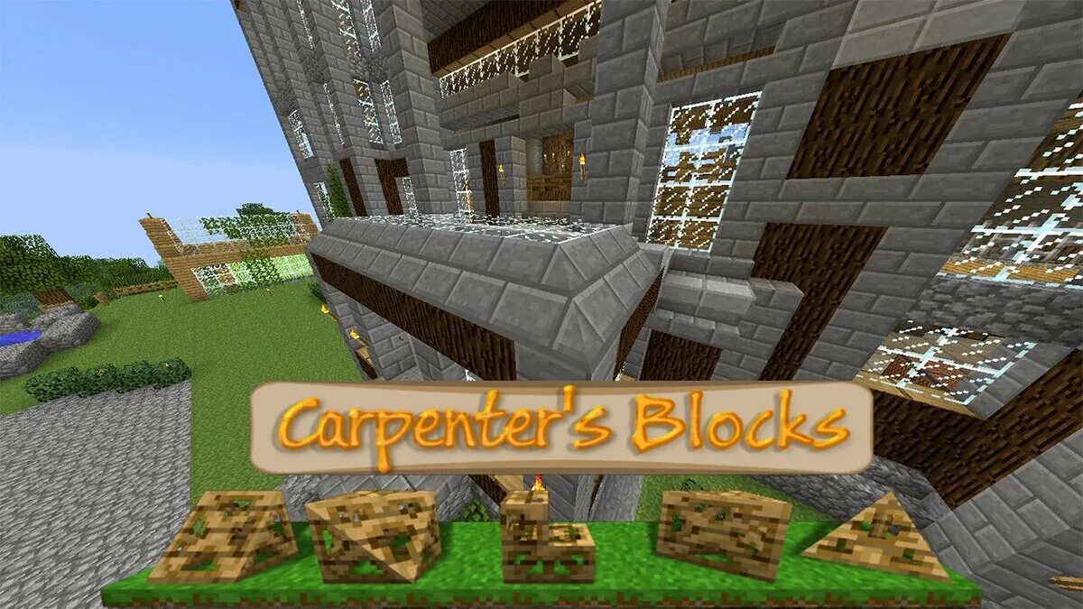Carpenter's Blocks 1.16.5. Carpenter's Blocks 1.19.2. Карпентер блок 1.12.2. Carpenter's Blocks 1.16.2. Мод на плотников