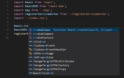 React index html