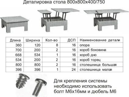 Стол трансформер много мебели инструкция