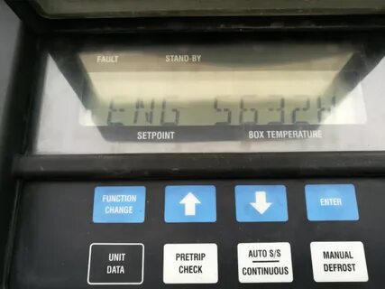 Ошибки рефрижератора