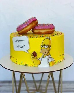Симпсоны торт