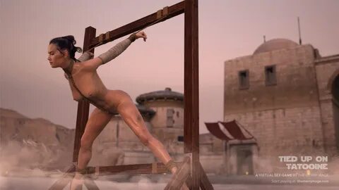 Rey Tied up on Tatooine 
