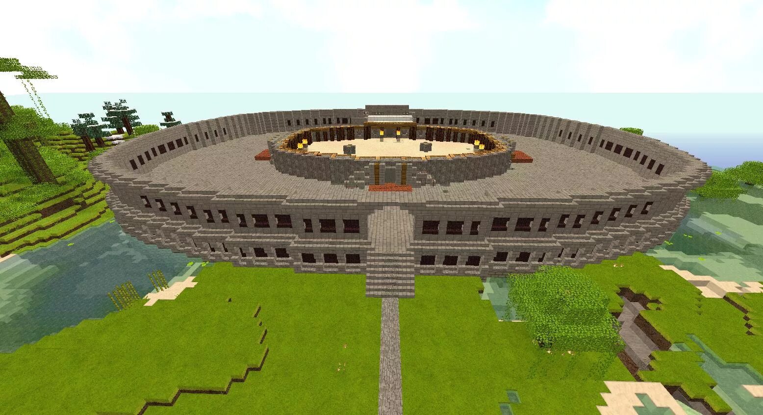 Minecraft arena