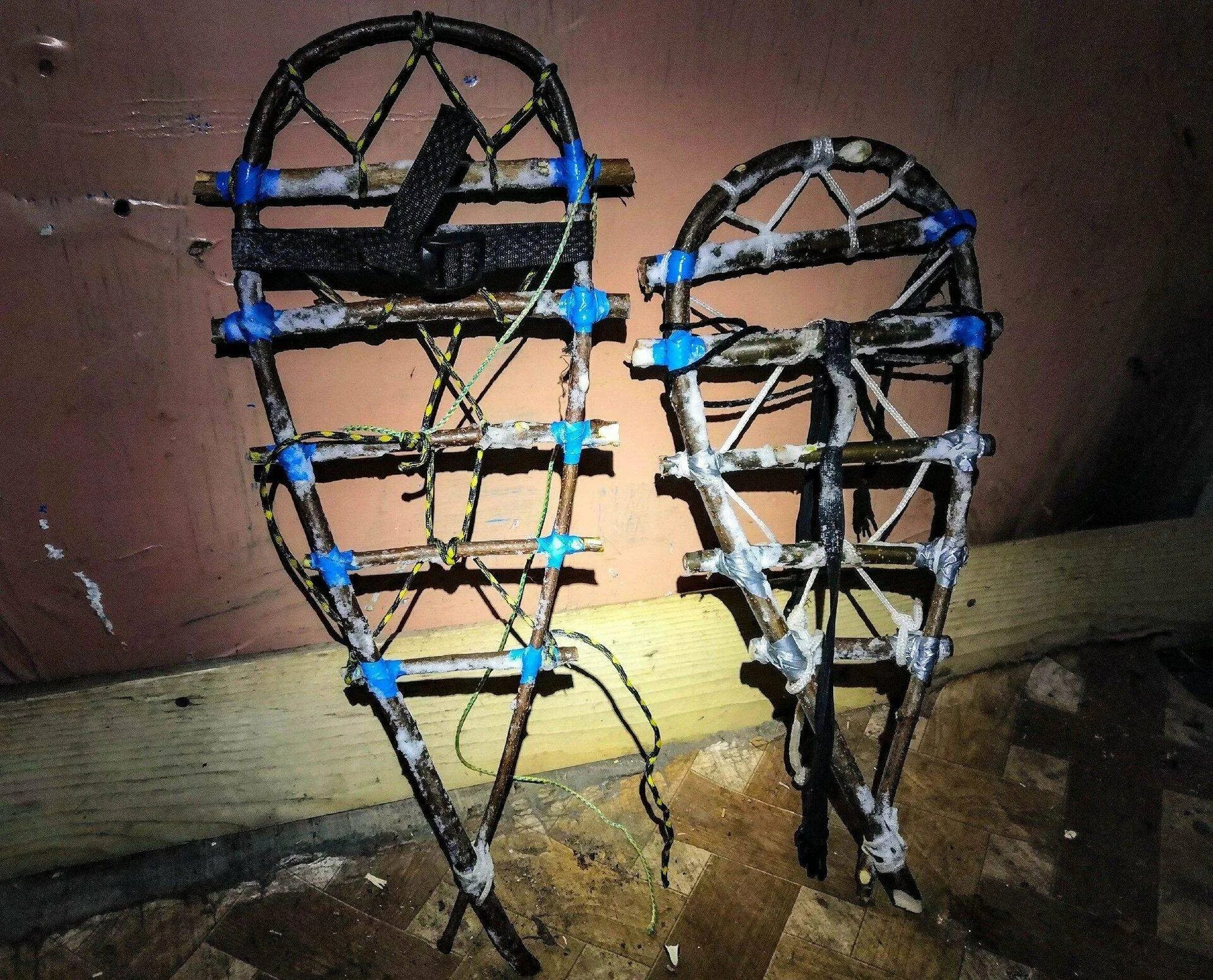 Снегоступы из пвх. Снегоступы из пвх труб. Снегоступы для охоты. Снегоступы из фанеры. Как сделать снегоступы.